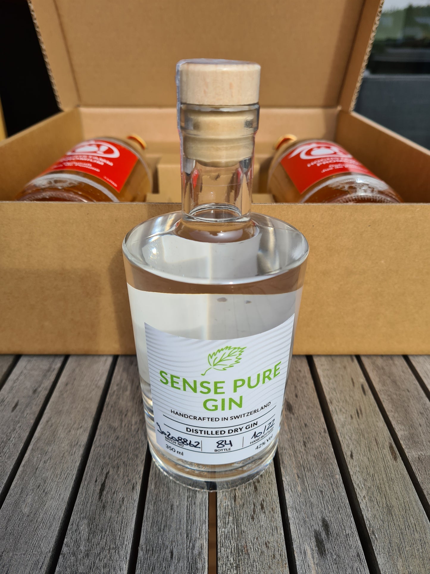 Geschenkpaket Gin & Apfelsaft